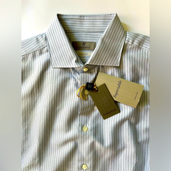 Canali Other - NWT Canali ‘Impeccabile’ cotton dress shirt | Made in Italy
